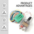 CyperFair K-103A Add A Subwoofer Amplifier Wire Harness, Plug and Play High-to-low Wiring Harness Impedance Converter