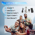 Zunate 9.0 11.0 JB Tool USB Adapter for FW or System, One Key PPPwn Dongle with Ethernet Type C Cable, One Key JB Tool