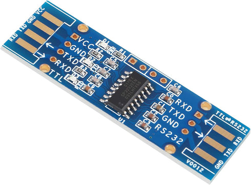 3pcs TTL to RS232 Module for Serial Level Conversion, TTL RS232 Mutual Conversion Module for MCU, ARM, FPGA, Arduino