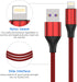 MFi Certified iPhone Charger Cable (3 Pack, 6ft) - Nylon Braided Lightning USB Cable for iPhone 11/Pro/X/Xs Max/XR/8