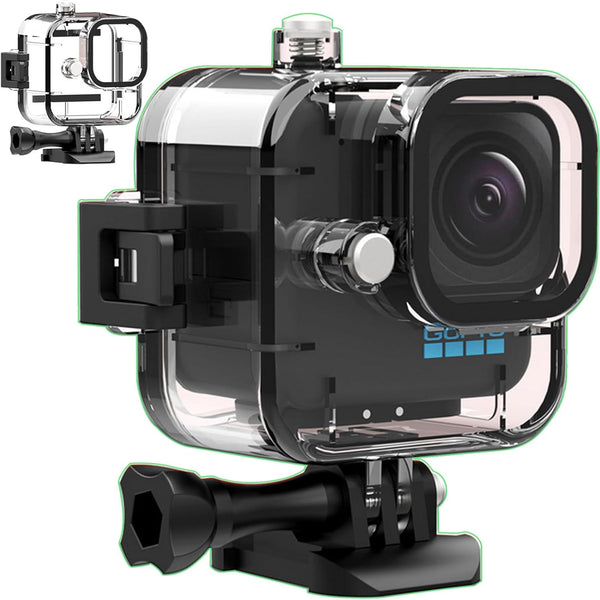 Waterproof Case for GoPro Hero 11 Black Mini, Underwater Diving Case for 45M Depth
