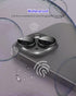 iPhone 15 Plus Camera Lens Protector - Black Metal Aluminium Alloy Ring, 9H Tempered Glass, Case Friendly Cover.