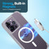 Case-Mate Tough Plus iPhone 14 Pro Max Case - Clear, 15ft Drop Protection, Compatible with MagSafe, Shockproof Cover