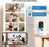 CiKiKWXO 2.4&5GHz Camera,2K/3MP 355 2-Way WiFi Indoor Security Camera for Home Security, Pan/Tilt Pet Cam, IR Night