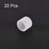 uxcell 20pcs Clear RCA Female Connector Socket Jack Plug Protector Caps for DVD Amplifier