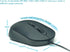 M104 Wired Computer Mouse 3 Pack, Silent Optical USB Corded Mouse for Laptop PC Chromebook, Black