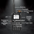 Quansheng UV-K5 Radio USB-C Charging Dual Band Two Way Radio, Long Range Handheld Radio with 771 Antenna and Speaker Mic