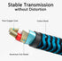 3.5mm to 6.35mm TRS Stereo Audio Cable, 6.6ft 1/8 to 1/4 Stereo Cable for Guitar, Piano, Amplifiers, Home Theater