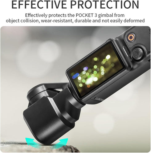 Lens Shade Cover for Gimbal Camera, Protector Hood for DJI Osmo Pocket 3 Accessories