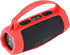 Silicone Case for JBL Charge 5 Portable Bluetooth Speaker, Protective Sleeve with Handle and Shoulder Strap, Red