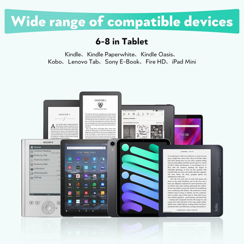 6-8 Inches Secure Hand Strap for Kindle and Tablet - High Elasticity Finger Grip Holder Accessories for E-Book Tablet.