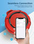 Kunodi Outdoor Waterproof Bluetooth Speaker, Mini Portable Wireless Shower Speaker with Subwoofer, Enhanced Bass,