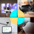 Lurrose 1/4 Metal Webcam Holder and Desktop Scissor Arm Stand with Screw Clamp, Adjustable Suspension Boom for USB