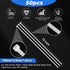 Shappy 50 Pcs Heavy Duty Zip Ties, Strong Large Industrial Wire Ties for Bundling Crops, Awnings, Water Pipes (White,