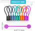 Upgraded Magnetic Cable Holder, Silicone Cord Ties Bread Twist Ties Magnetic Cord Fasteners Cable Management Clips (10Pcs-Multicolor) by Kanemc