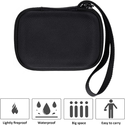 khanka Hard Case for Anker 45W Wall Charger, 5000mAh 20W Portable Charger, Case Only (Black)