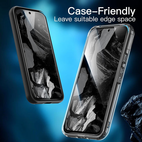 JETech Screen Protector for Google Pixel 8a 6.1-Inch, Tempered Glass Film, HD Clear, 3-Pack