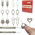 16 Pcs SIM Card Removal Tool Set,SIM Tray Openers Needle Ejector for