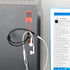 J&D Headphone Splitter 3.5mm Mic Audio Cable, 3.5mm Female to Dual 3.5mm Male Mic Splitter Cable for Cellphone,