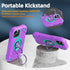 KCJ Heavy-Duty Military Grade Case for iPhone 13 Mini/iPhone 12 Mini (5.4") with Ring Holder, 2 Screen Protectors & 1