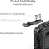 SmallRig Cold Shoe Extension, Outrigger Shoe Mount Adapter for Microphone, EVF, Camera Accessories - 2879