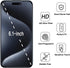 2 Pack Privacy Screen Protector for iPhone 14 Pro, Anti-Spy Tempered Glass 6.1-inch, Anti Scratch, Bubble Free