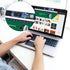 ZYAOTWQZ 3 Webcam Cover, Pieces, Laptop Camera Cover, Privacy Shielding Capacity is Twice as Big as The Traditional