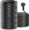Surge Protector Power Strip 10 FT Cord, TenTrend Tower with 16 Outlets and 5 USB Ports for Home Office
