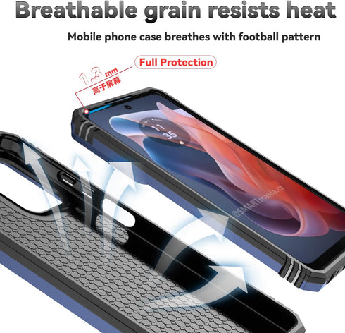 Shop Motorola Moto G 5G 2024 / Moto G Play 5G 2024 Case: Dual Layer, Military-Grade, Kickstand, HD Screen Protector