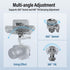 Sirui 360and 180Adjustable 5" 7" Camera Monitor Mount with Cold Shoe, Swivel Tilt DSLR Field Monitor Mount, Compatible
