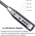 Wireless Bluetooth 5.0 Neck Earbuds with 100 Hours of Playback, IPX5 Waterproof Sports Earphones with Microphone, Magnetic, TF Card Slot, for Gym Running Exercises (A12)