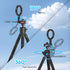 ULANZI MT30 17-12 1/4" Magnetic Flexible Tripod for iPhone Series with Thread, Mini Bendable Phone Holder Stand