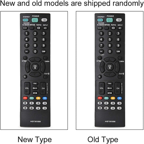 HD TV Remote Control Replacement for LCD/LED TV AKB73655806, Digital Television Audio Voice Remote Controller