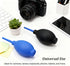 Brvlsoc 2-Pack Soft Brush Manual Rubber Air Blower Dust Cleaner for Camera, Telescope, Microscope, and Electronics