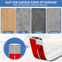 Floor Cord Cover Self Adhesive Hider for Power Cord Management, 20Ft (White)