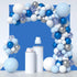 TERSUM 10x10ft Royal Blue Backdrop, Photo Booth Portrait Photography Backdrops, Studio Blue Screen Backdrop