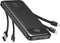 Charmast Power Bank 20000mAh, 20W Fast Charging Portable Charger with Built-in Cables, Slim Battery Pack for iPhone,