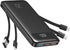 Charmast Power Bank 20000mAh, 20W Fast Charging Portable Charger with Built-in Cables, Slim Battery Pack for iPhone,