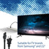 Xtreme 10 Foot Non-Polarized Replacement Power Cord for TVs, Game Consoles, Printers, and More