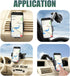TNAIYH 360 Car Phone Holder, Strong Suction Cup Vehicle Windshield Dashboard Air Vent Cellphone Mount, Rotating