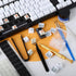 YIMAGUJRX RUNJRX Keyboard Lube Kit JRX 205G0 0.53oz/15g, Switch Film for MX Kailh Gateron Switch, Keycap Puller,