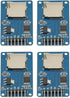 GODIYMODULES 4Pcs R3 2560 Micro SD Storage Expansion Board Micro SD TF Card Memory Shield Module SPI for Arduino SD