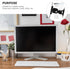 UTHCLO 360-degree 14-27 Inch Adjustable Wall Mount Tv Stand and Monitor Bracket Rotation Metal Shaft for Screens