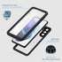 Lanhiem IP68 Waterproof Dustproof Case for Samsung Galaxy S21, Rugged Shockproof Cover with Screen Protector