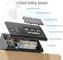 Upgraded Edge Mount Power Strip with USB-C Ports, Tabletop Surge Protector, 3 AC Outlets & 4 Fast Charging USB Ports