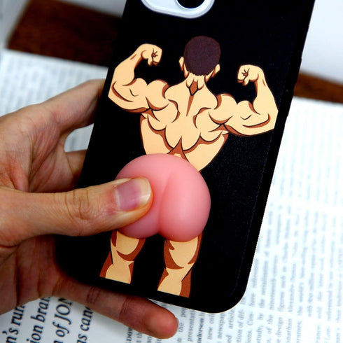 iPhone 12 Mini Phone Case - Funny Ugly Ridiculous Weird Ugliest Crazy Peach Phone Case