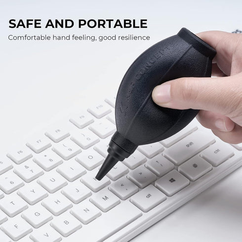 K&F Concept Soft Tip Air Blower, Lens Blower for Digital, DSLR, SLR Cameras, Sensitive Electronics, and Keyboards,