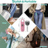 Fauxomor 140dB 3 Pack Personal Safety Alarm for Women, Safe Alarm Protection Keychain with Strobe Light & Low Battery