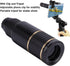 PUSOKEI 22X 198 0.63X 15x 4-in-1 Set Universal Phone Camera Lens Kit, Telephoto Fisheye Wide Macro Camera Lens