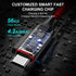 etguuds 2-Pack Short USB C Cable 1ft, 4.2A Fast Charging, Nylon Braided, Compatible with Samsung Galaxy S20, S10, Note
